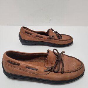 Cole Haan Country Brown Leather Loafers - Womens 7 B